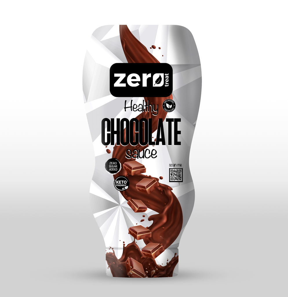 Zero treat Healthy Chocolate Sauce 300gm Nutrifits